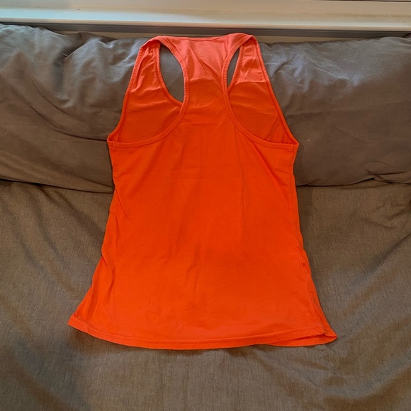 Imagine Orange Razor Back Tank Top - Picture 3 of 3